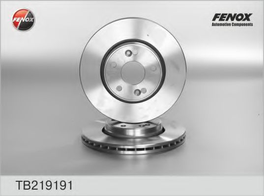FENOX TB219191 Тормозные диски FENOX для RENAULT