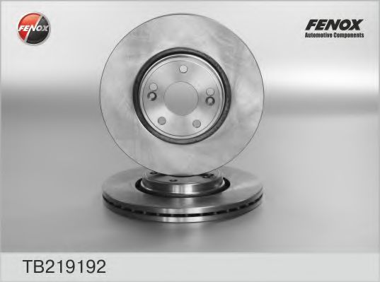FENOX TB219192 Тормозные диски для RENAULT