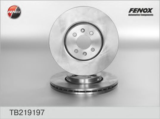 FENOX TB219197 Тормозные диски для RENAULT GRAND SCENIC