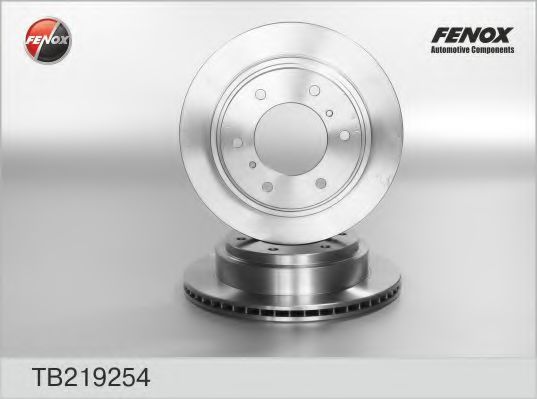 FENOX TB219254 Тормозные диски для MITSUBISHI G-WAGON