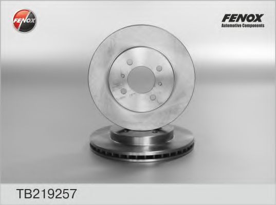 FENOX TB219257 Тормозные диски для PROTON SATRIA