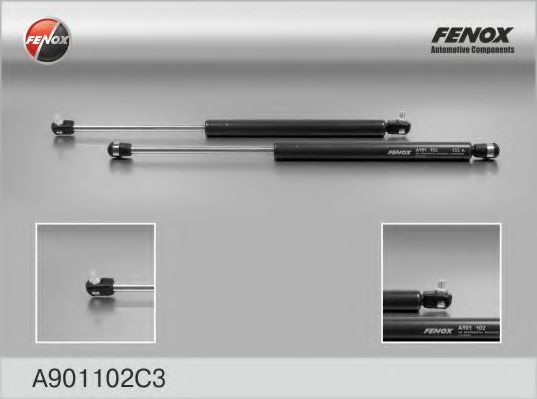 FENOX A901102C3 Амортизатор багажника и капота FENOX 