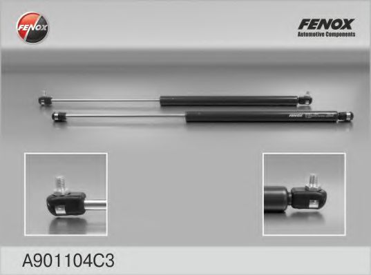 FENOX A901104C3 Амортизатор багажника и капота для LADA