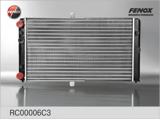 FENOX RC00006C3 Радиатор охлаждения двигателя для LADA 112