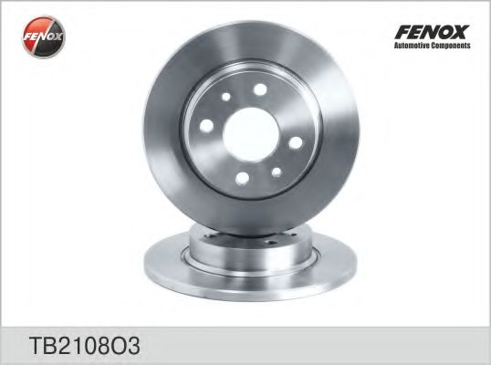 FENOX TB2108O3 Тормозные диски FENOX для LADA
