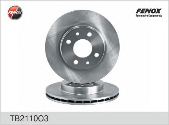 FENOX TB2110O3 Тормозные диски FENOX для LADA