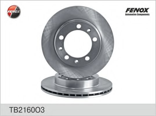 FENOX TB2160O3 Тормозные диски FENOX для UAZ