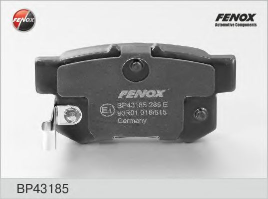 FENOX BP43185 Тормозные колодки FENOX 