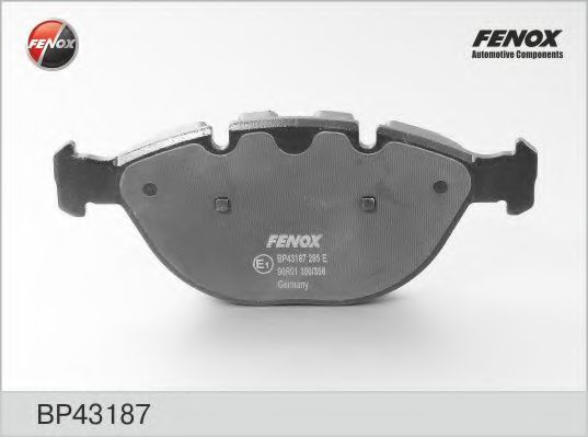 FENOX BP43187 Тормозные колодки FENOX для BMW