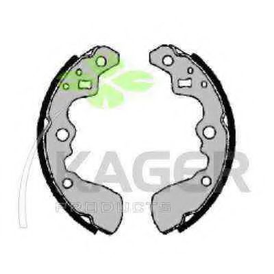 KAGER 340227 Тормозные колодоки KAGER 340227 Тормозные колодоки