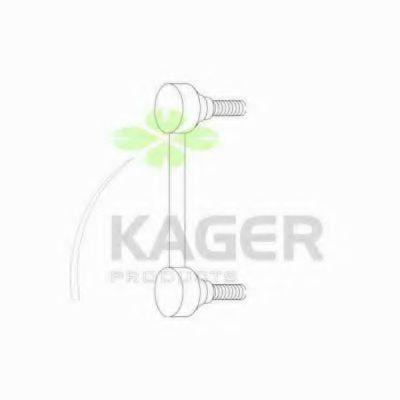 KAGER 850498 Стойка стабилизатора KAGER для LEXUS