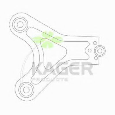 KAGER 870996 Рычаг подвески KAGER для DAIHATSU