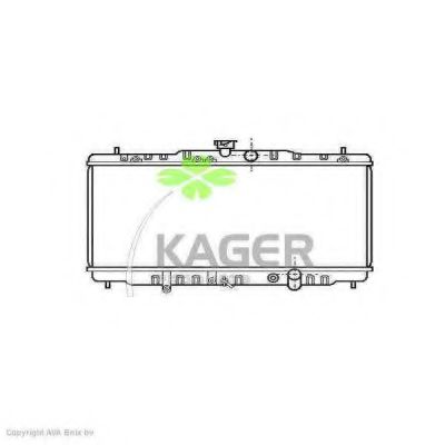 KAGER 310482 Радиатор охлаждения двигателя KAGER для HONDA