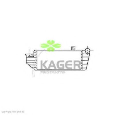 KAGER 313969 Интеркулер KAGER 