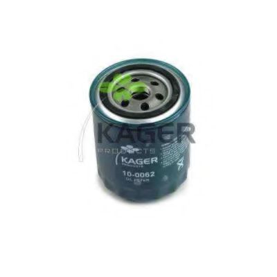 KAGER 100062 Масляный фильтр KAGER для AUDI