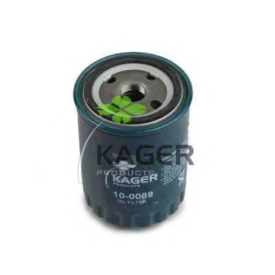 KAGER 100089 Масляный фильтр KAGER для RENAULT