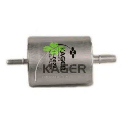 KAGER 110022 Топливный фильтр KAGER для CITROËN C2