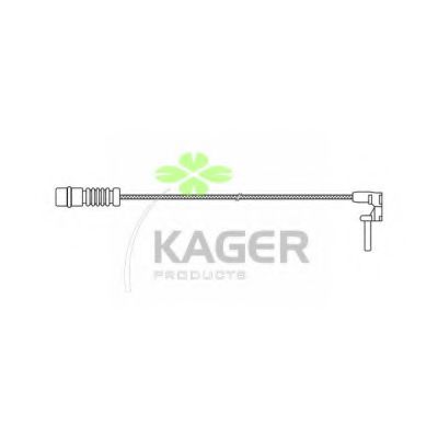 KAGER 353006 Датчик износа тормозных колодок KAGER 