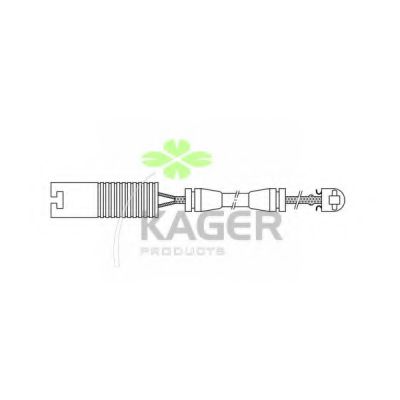 KAGER 353029 Скобы тормозных колодок KAGER 