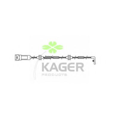KAGER 353033 Тормозные колодки KAGER для OPEL