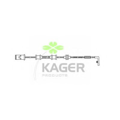 KAGER 353036 Скобы тормозных колодок для CHEVROLET VECTRA