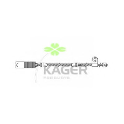 KAGER 353043 Скобы тормозных колодок KAGER 