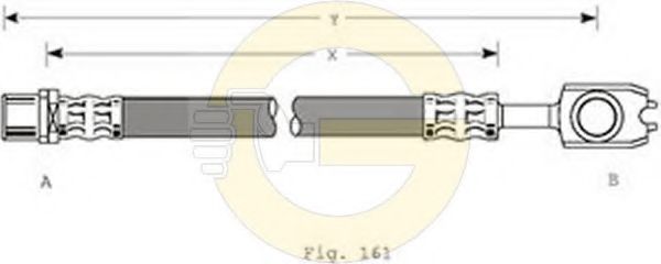 GIRLING 9004350 Тормозной шланг GIRLING 9004350 Тормозной шланг
