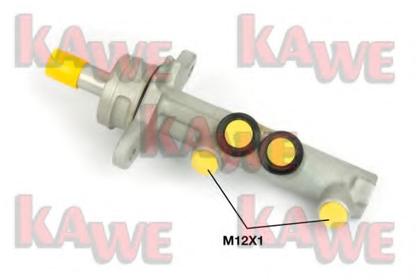 KAWE B1070 Ремкомплект тормозного цилиндра KAWE для SKODA
