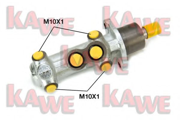 KAWE B1170 Ремкомплект тормозного цилиндра KAWE для LANCIA
