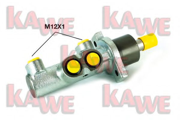 KAWE B1915 Ремкомплект тормозного цилиндра KAWE для SKODA