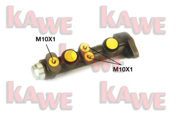 KAWE B6757 Ремкомплект тормозного цилиндра KAWE для LANCIA