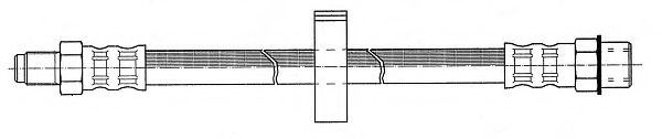 KAWE 510416 Тормозной шланг KAWE 