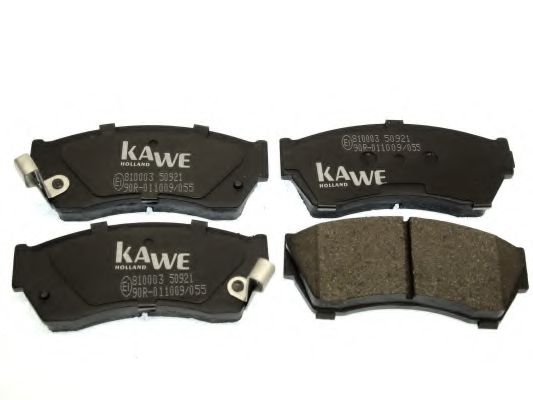 KAWE 810003 Тормозные колодки KAWE для SUBARU