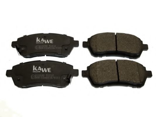 KAWE 810099 Тормозные колодки KAWE для SUBARU