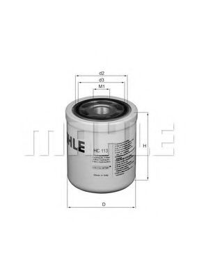 MAHLE ORIGINAL HC113 Фильтр масляный АКПП для SCANIA