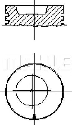 MAHLE ORIGINAL S26060 Поршень  MAHLE ORIGINAL S26060 Поршень