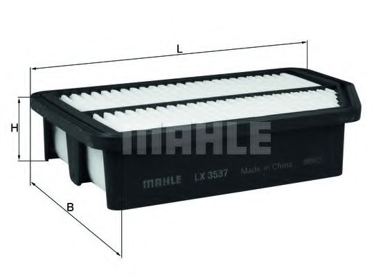 MAHLE ORIGINAL LX3537 Воздушный фильтр MAHLE ORIGINAL 