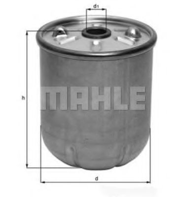 MAHLE ORIGINAL OZ6D Масляный фильтр MAHLE ORIGINAL для FORD
