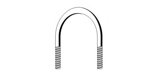 ERNST 498395 Проволочная скоба, система выпуска  ERNST 498395 Проволочная скоба, система выпуска