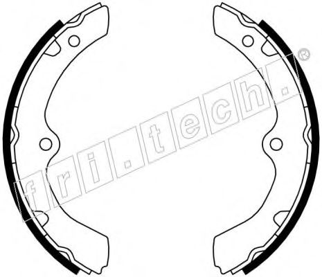 fri.tech. 1047372 Тормозные колодоки  fri.tech. 1047372 Тормозные колодоки