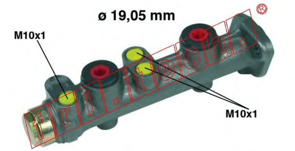 fri.tech. PF018 Ремкомплект тормозного цилиндра для SEAT TERRA