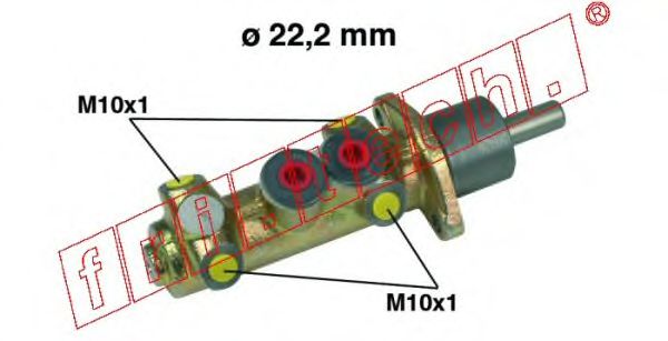 fri.tech. PF261 Ремкомплект тормозного цилиндра для LANCIA LYBRA