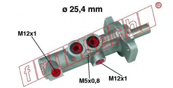 fri.tech. PF513 Главный тормозной цилиндр для VOLVO XC70