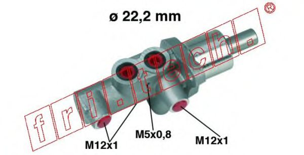 fri.tech. PF524 Ремкомплект тормозного цилиндра для MINI