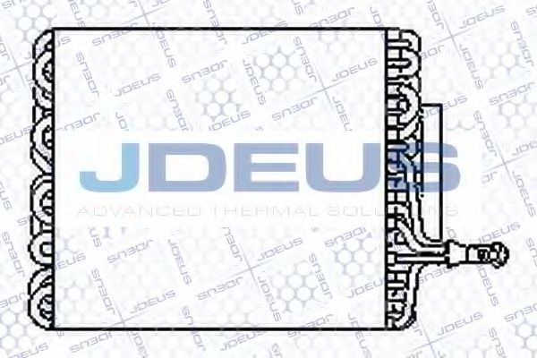 JDEUS 930M42 Испаритель кондиционера JDEUS 