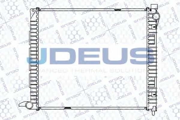 JDEUS 002M17 Радиатор охлаждения двигателя JDEUS для LAND ROVER