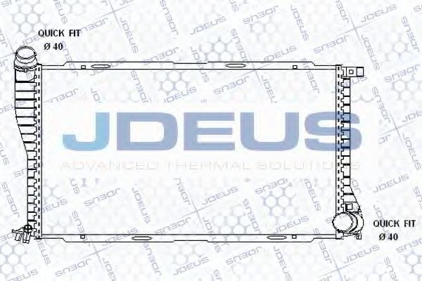 JDEUS 005M19 Радиатор охлаждения двигателя JDEUS для BMW