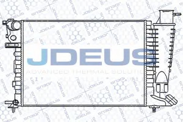 JDEUS 007V12 Радиатор охлаждения двигателя JDEUS для CITROËN XSARA