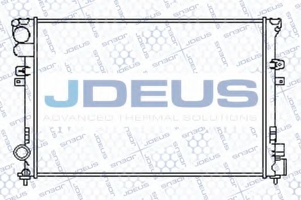 JDEUS 011M51 Радиатор охлаждения двигателя JDEUS для PEUGEOT EXPERT