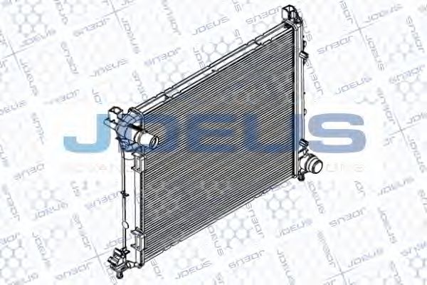 JDEUS RA0111230 Радиатор охлаждения двигателя JDEUS для FORD